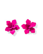 Maxine Statement Earrings - Magenta