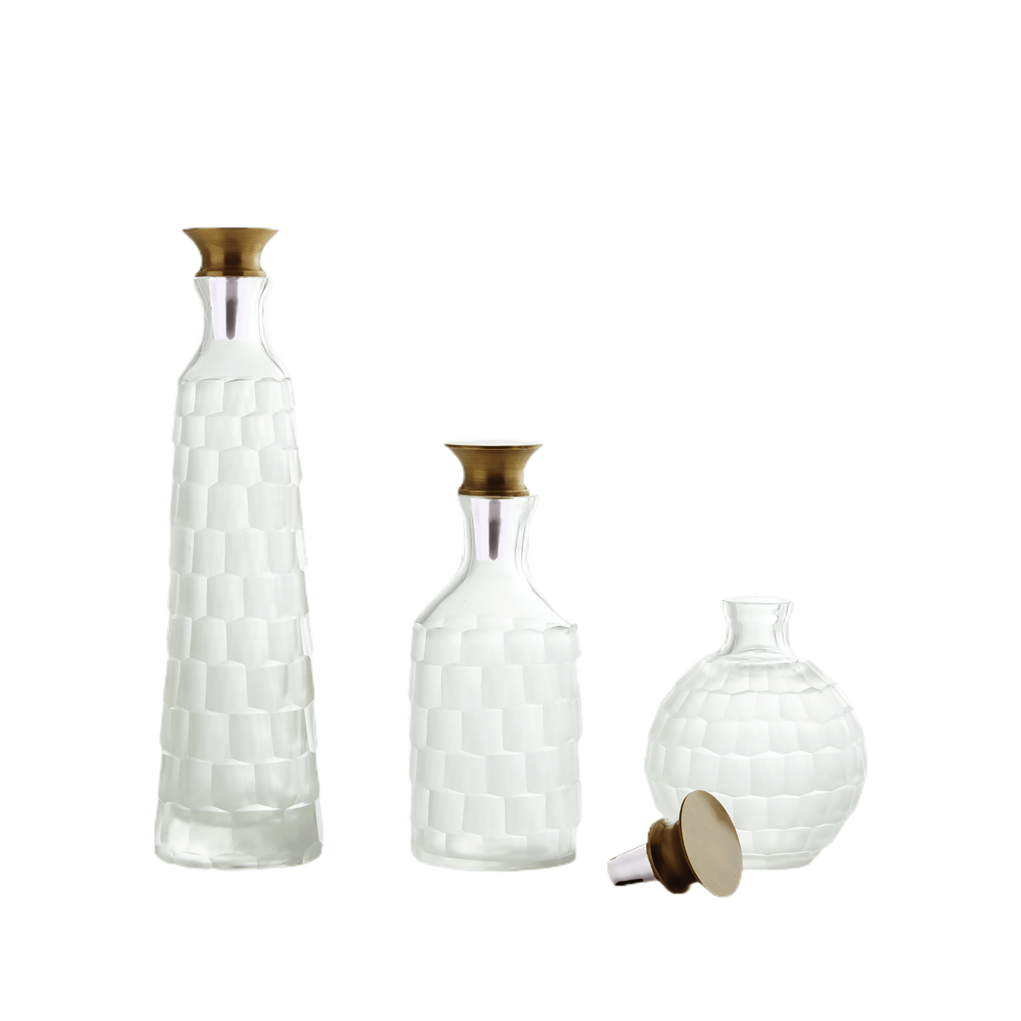 Maxwell Decanters - Set of 3