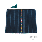 Maya Up - cycled Huipil Cosmetic One - of - a - Kind Bag (2XL) - Guatemala Bags La Vie Bien Maya Up - cycled Huipil Cosmetic One - of - a - Kind Bag (2XL) - Guatemala