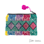 Maya Up - cycled Huipil Cosmetic One - of - a - Kind Bag (Small) - Guatemala Bags La Vie Bien Maya Up - cycled Huipil Cosmetic One - of - a - Kind Bag (Small) - Guatemala