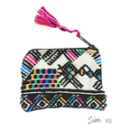 Maya Up - cycled Huipil Cosmetic One - of - a - Kind Bag (X - Small) - Guatemala Bags La Vie Bien Maya Up - cycled Huipil Cosmetic One - of - a - Kind Bag (X - Small) - Guatemala