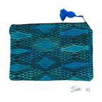 Maya Up - cycled Huipil Cosmetic One - of - a - Kind Bag (XL) - Guatemala Bags La Vie Bien Maya Up - cycled Huipil Cosmetic One - of - a - Kind Bag (XL) - Guatemala