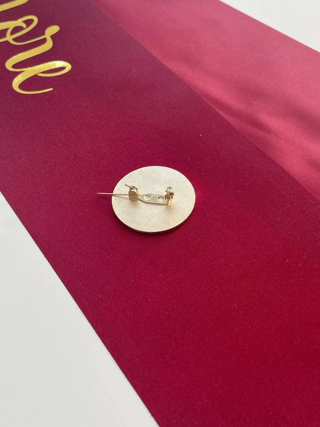 Indian Flag Chakra Safety Pin by Modern Desi