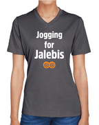 Jogging for Jalebis V-Neck by Modern Desi