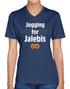 Jogging for Jalebis V-Neck by Modern Desi
