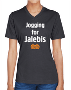 Jogging for Jalebis V-Neck by Modern Desi