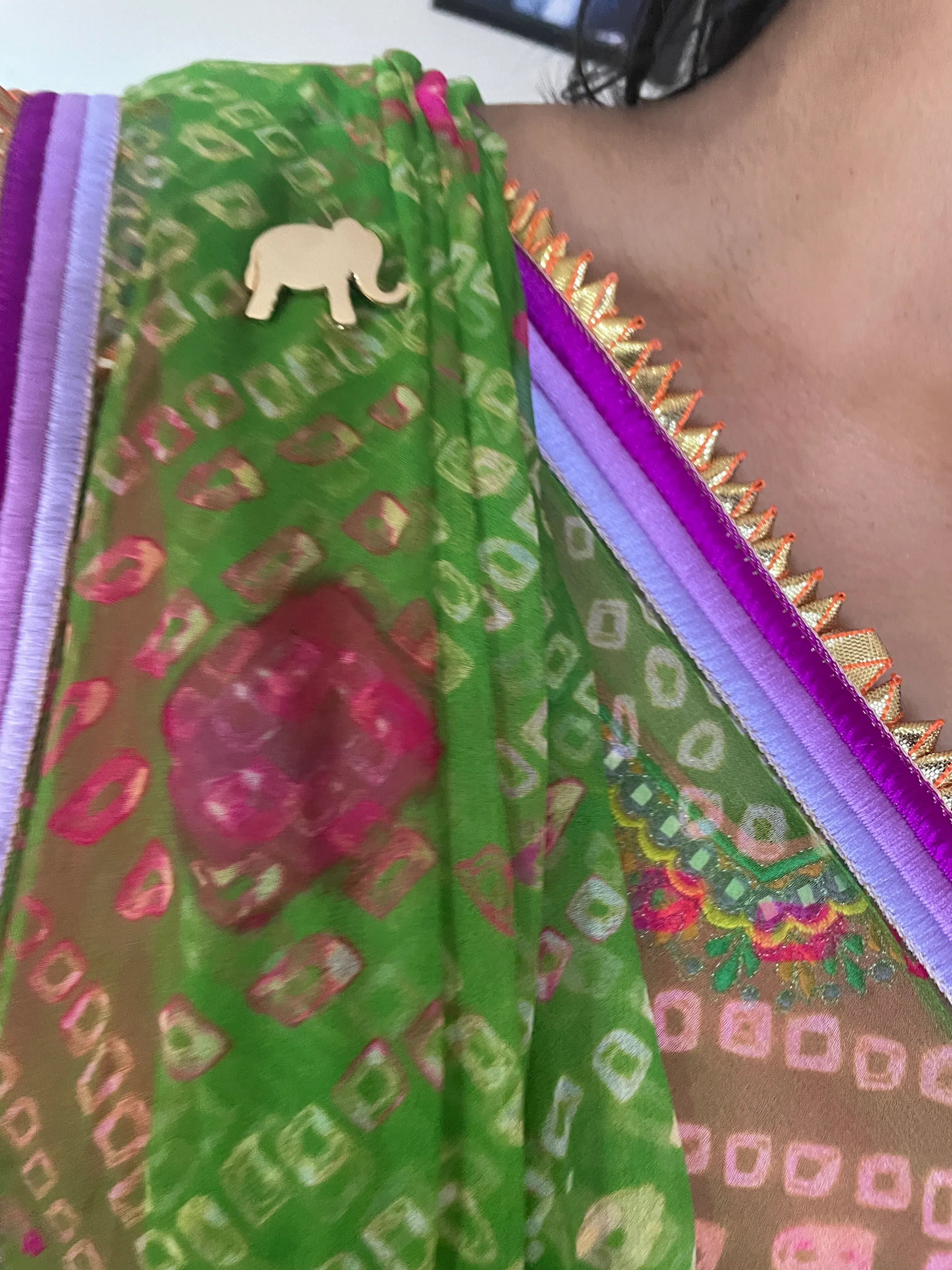 Elephant Safety Pin