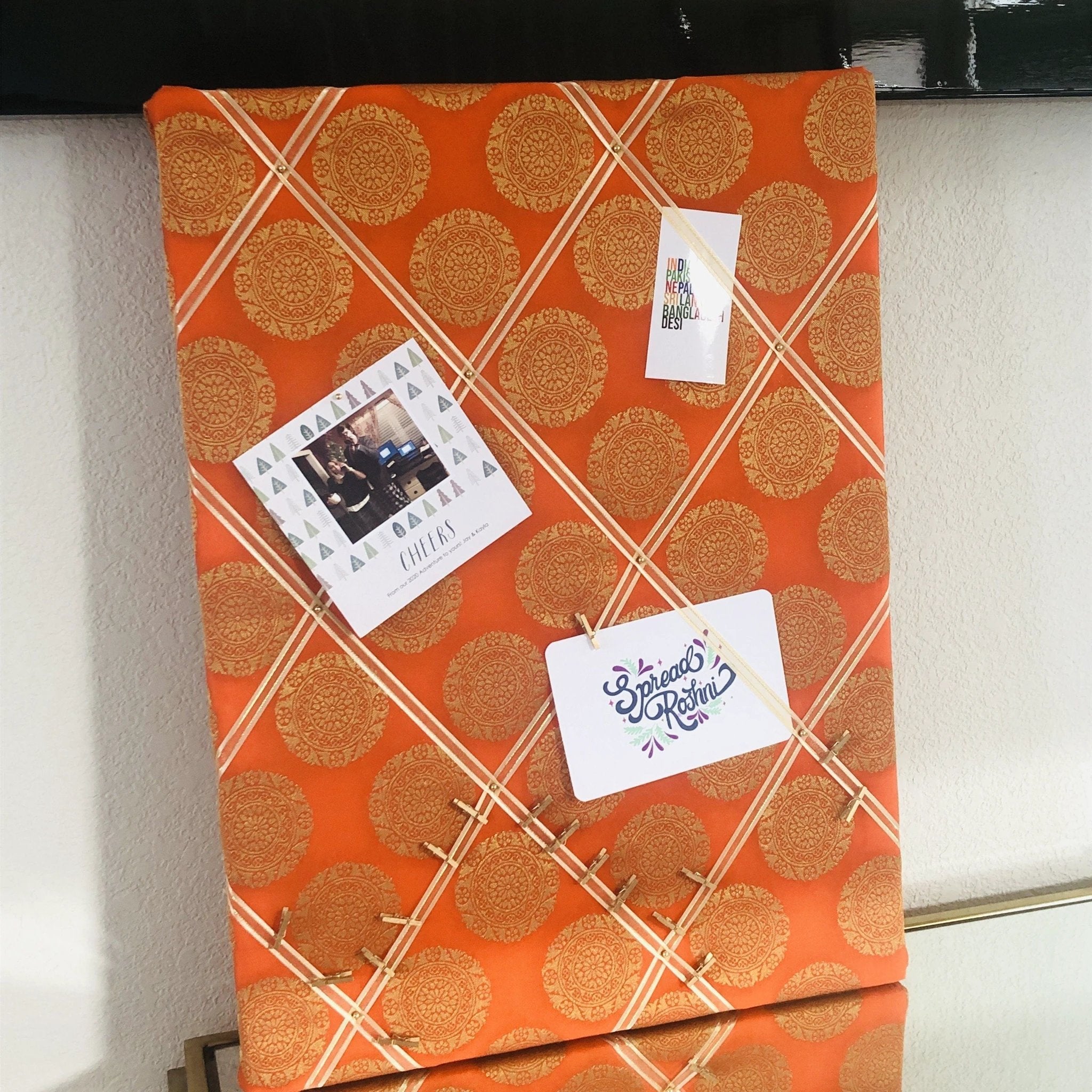 Saree Bulletin Board by Modern Desi
