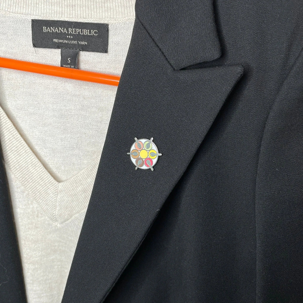 Masala Dabba Enamel Pin by Modern Desi