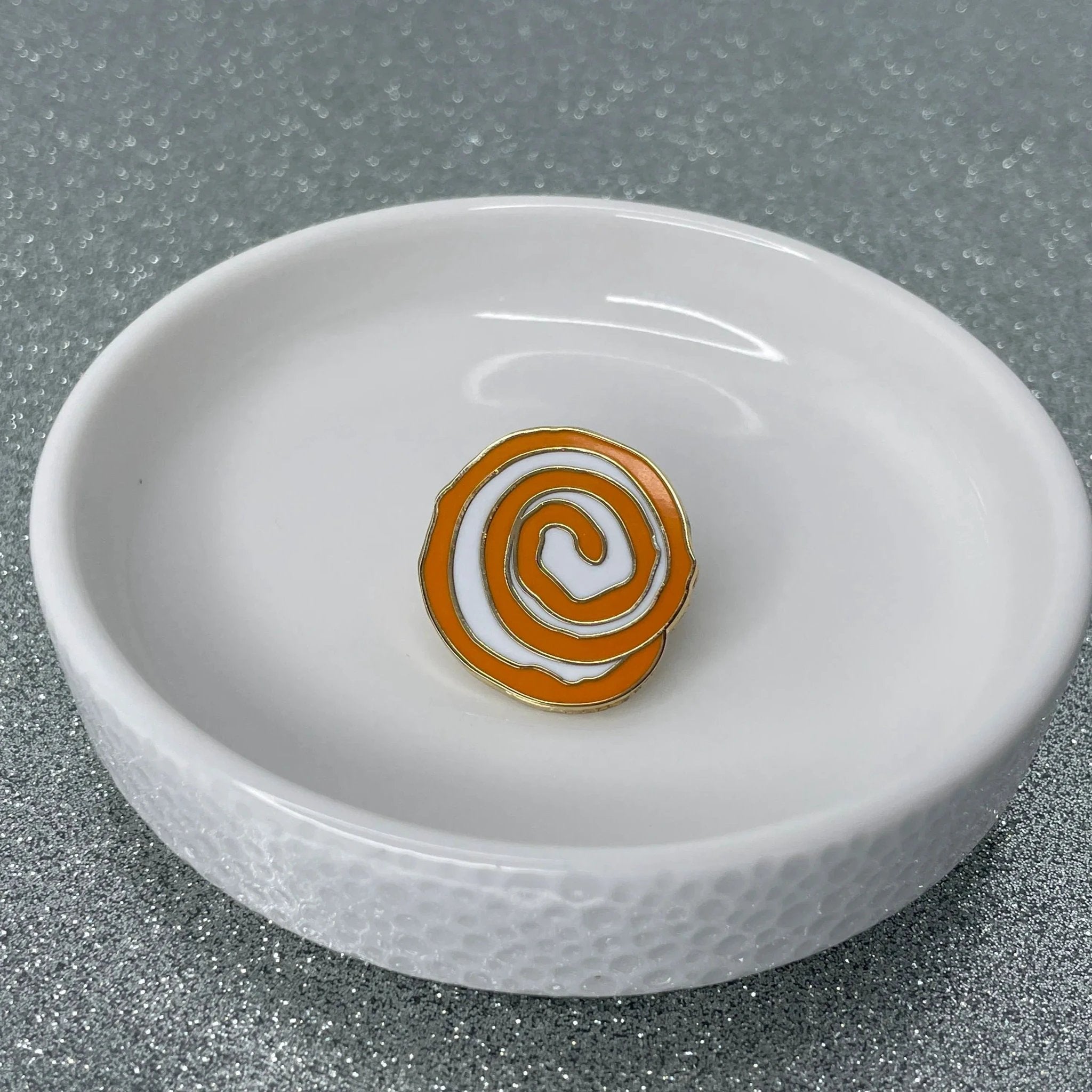 Jalebi Enamel Pin by Modern Desi