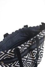 Meander Cotton Purse by Fair Anita