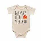 Meatball Italian Newborn Baby Onesie® Bodysuit GS1 Baby Onesie La Vie Bien Meatball Italian Newborn Baby Onesie® Bodysuit GS1