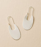 Bhavani Elongated Hoop Earrings