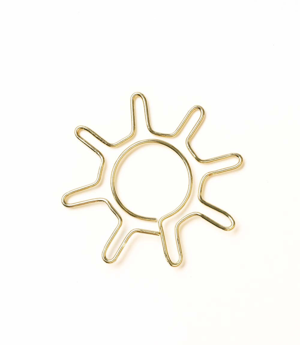 Kitaab Sun Wire Bookmark - Gold