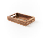 Jyotisha Celestial Rectangular Catch-all Tray  - Brass Inlay
