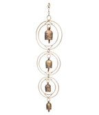 Ushas Dawn Long Rustic Bell Wind Chime - Hand Tuned