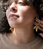 Aamani Vine Hoop Earring