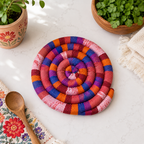 Medium Spiral Spiced Trivet Kitchen-Linens La Vie Bien Medium Spiral Spiced Trivet