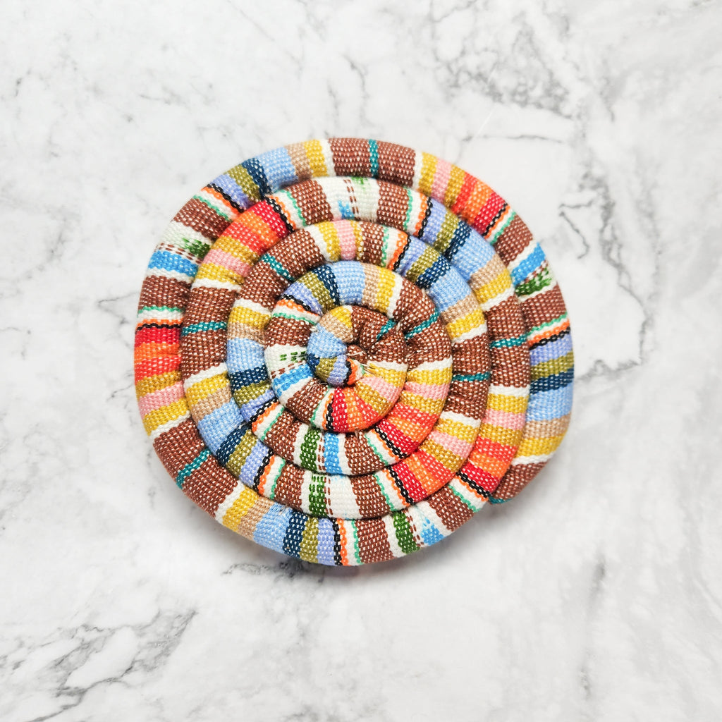 Medium Spiral Spiced Trivet Kitchen - Linens La Vie Bien Medium Spiral Spiced Trivet