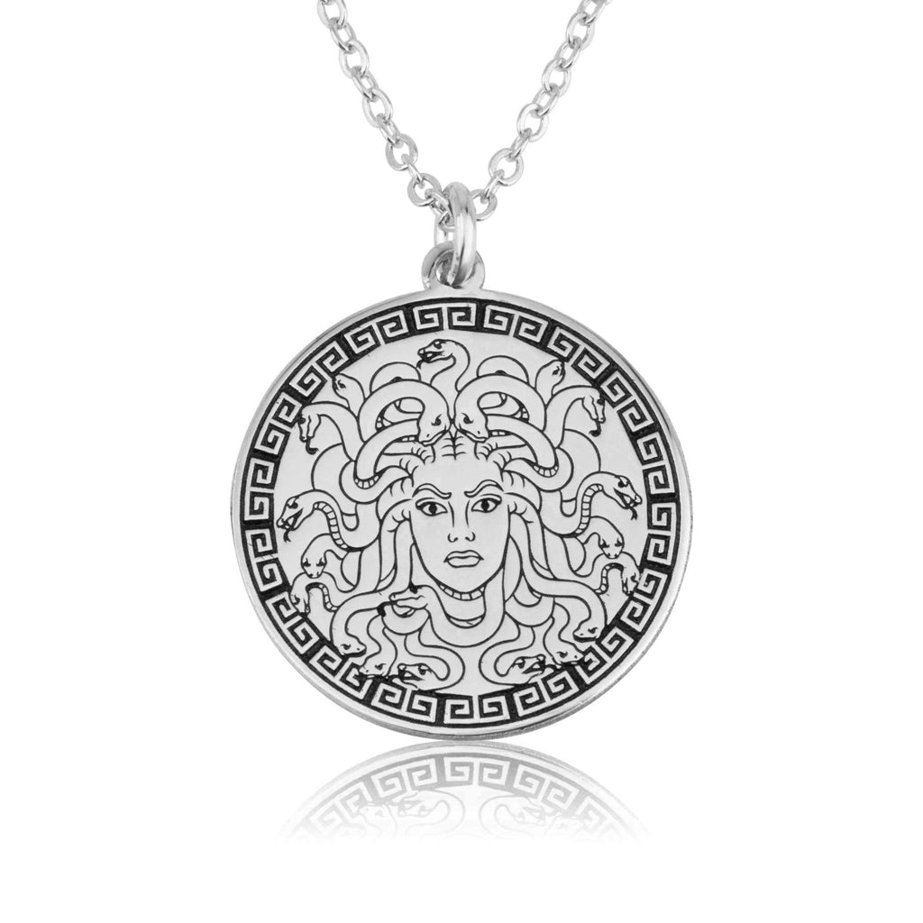 Medusa Ancient Greece Necklace La Vie Bien Medusa Ancient Greece Necklace
