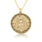 Medusa Ancient Greece Necklace La Vie Bien Medusa Ancient Greece Necklace