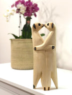 Meerkat Lovers - Jacaranda Wood La Vie Bien Meerkat Lovers - Jacaranda Wood