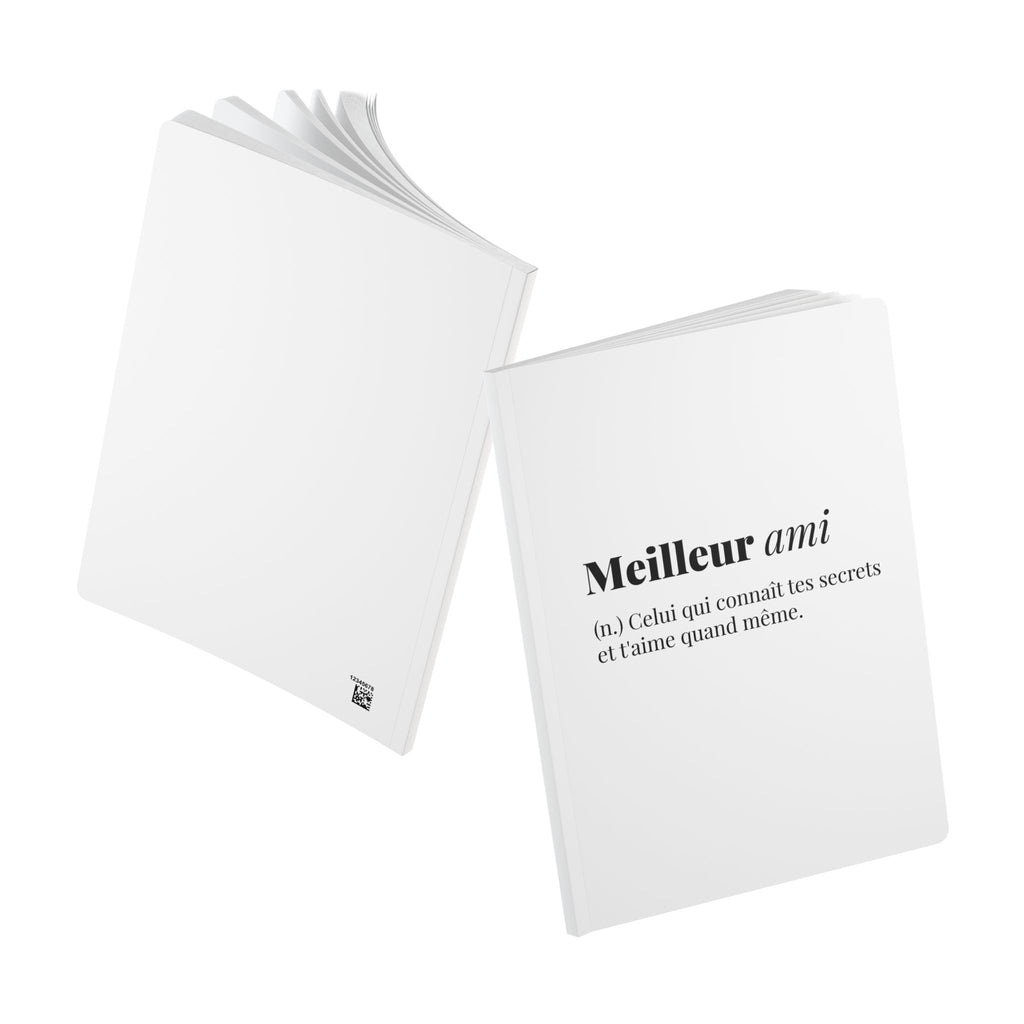 Meilleur ami definition journal Softcover Notebook, French friendship quote gift Paper products La Vie Bien Meilleur ami definition journal Softcover Notebook, French friendship quote gift