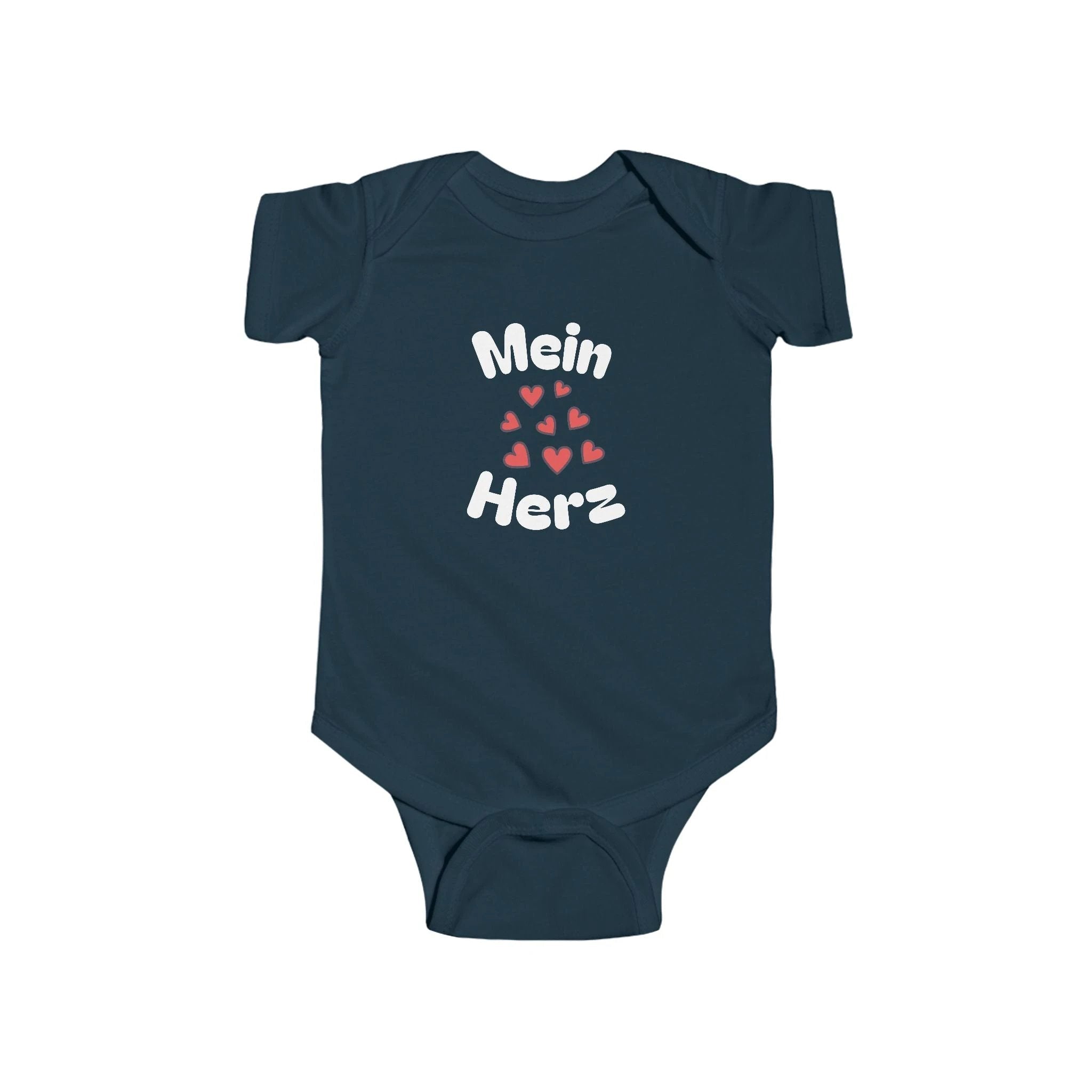Mein Herz Infant German Bodysuit, Cute Baby Romper by Printify