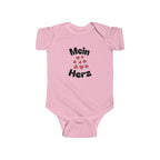 Mein Herz Infant German Bodysuit, Cute Baby Romper by Printify