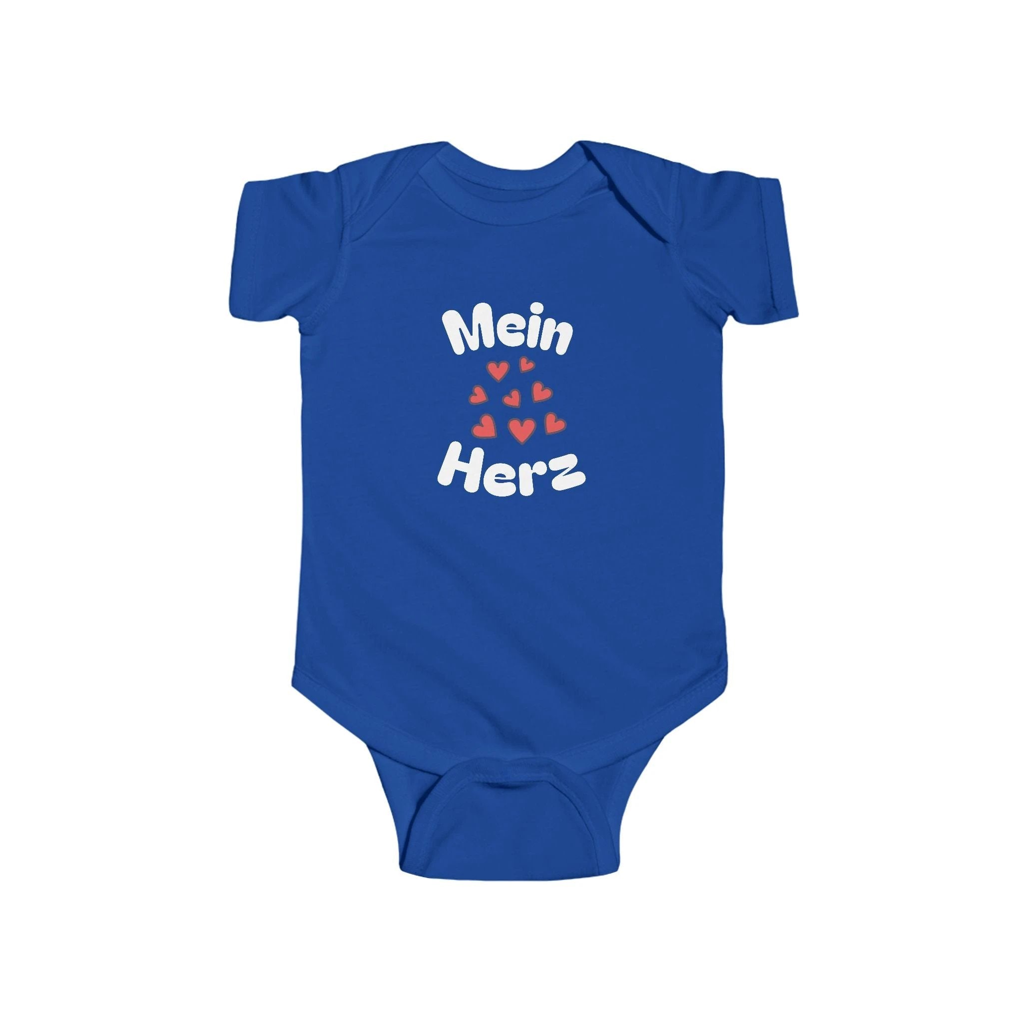 Mein Herz Infant German Bodysuit, Cute Baby Romper by Printify