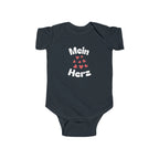 Mein Herz Infant German Bodysuit, Cute Baby Romper by Printify