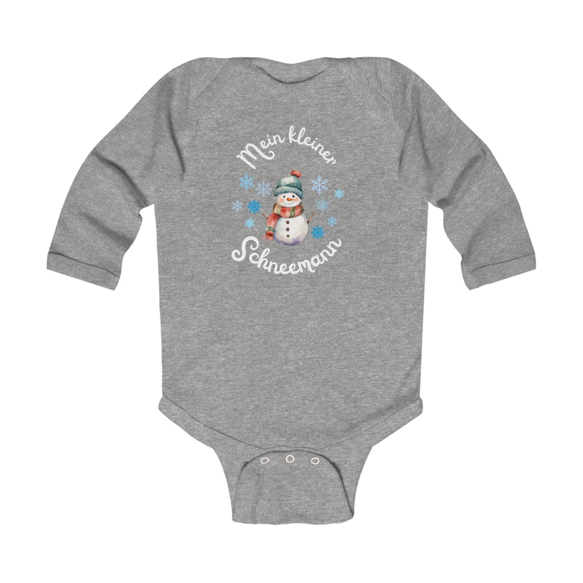 Mein kleiner Schneemann baby bodysuit