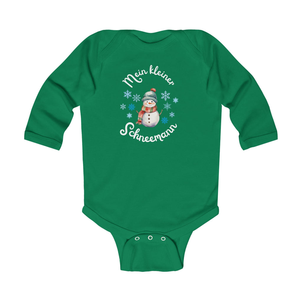 Mein kleiner Schneemann baby bodysuit
