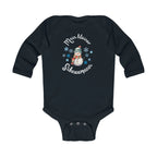 Mein kleiner Schneemann baby bodysuit by Printify