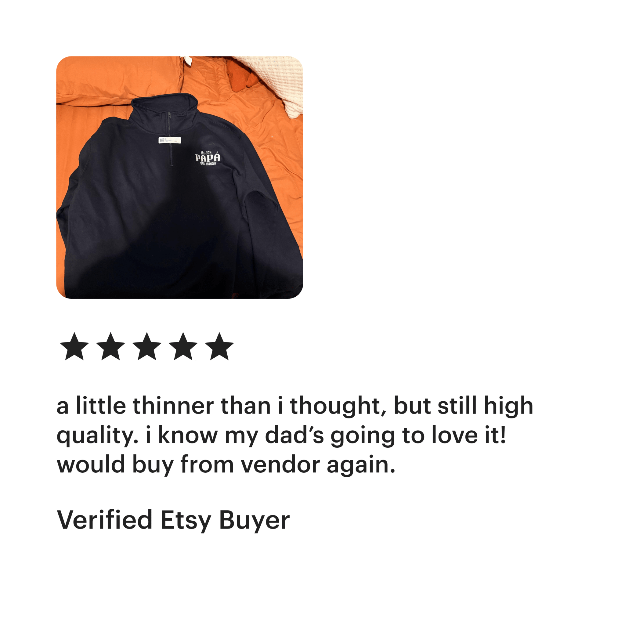 Mejor Papá del mundo Spanish embroidered fleece pullover for Father's Day Sweatshirt La Vie Bien Mejor Papá del mundo Spanish embroidered fleece pullover for Father's Day