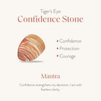 Serene Fearlessness - Tiger's Eye Matte Jasper Chakra Bracelet