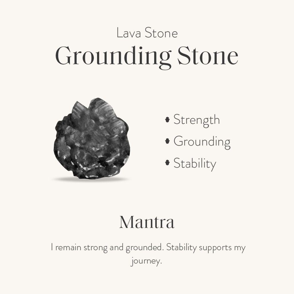 Fierce Protector - Lava Stone Bracelet