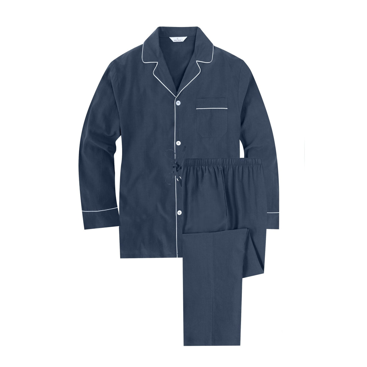 Mens 2-Piece Cooling Pajama Set made from Eucalyptus Tencel - Hypoallergenic and Eco-Friendly Fabric pajama-sets La Vie Bien Mens 2-Piece Cooling Pajama Set made from Eucalyptus Tencel - Hypoallergenic and Eco-Friendly Fabric