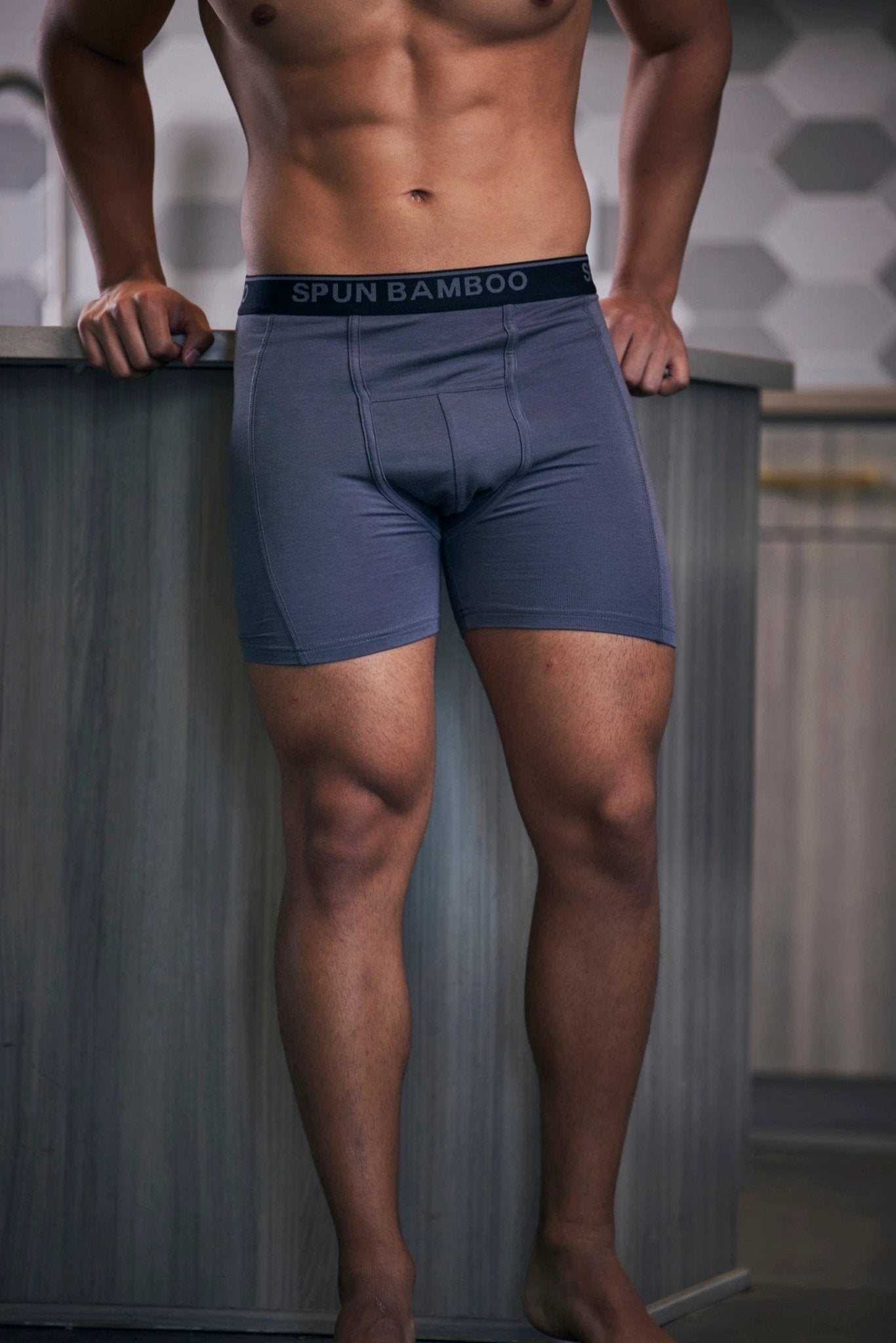 Men’s Bamboo Boxer Briefs — Ultra-Soft, Breathable Everyday Underwear by Spun Bamboo
