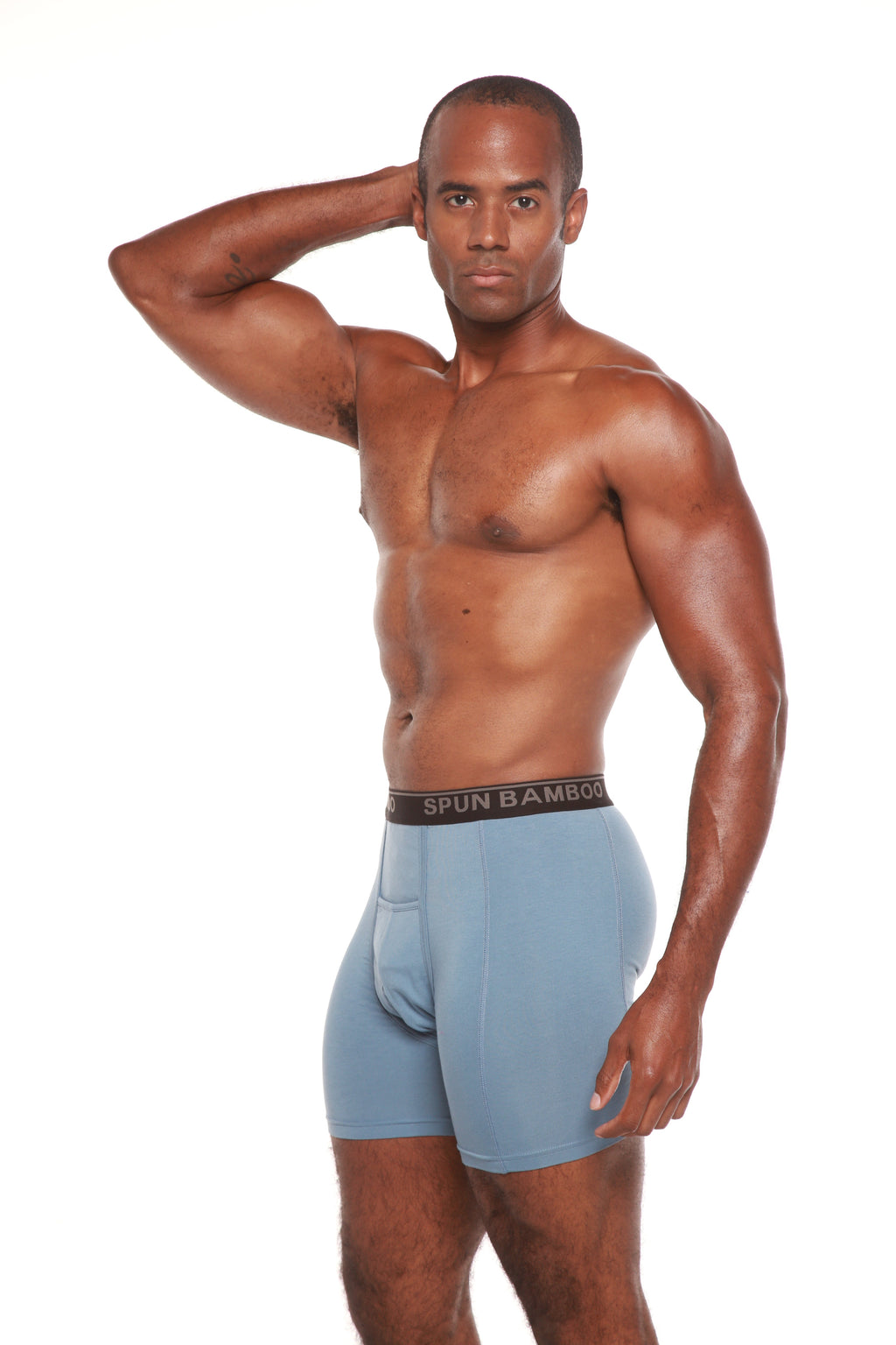 Men’s Bamboo Boxer Briefs — Ultra-Soft, Breathable Everyday Underwear by Spun Bamboo