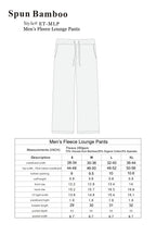 Men's Bamboo Viscose Fleece Lounge Pants mens pants La Vie Bien Men's Bamboo Viscose Fleece Lounge Pants