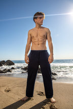 Men's Bamboo Viscose Fleece Lounge Pants mens pants La Vie Bien Men's Bamboo Viscose Fleece Lounge Pants