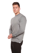 Men's Bamboo Viscose/Organic Cotton Long Sleeve T-Shirt by Spun Bamboo