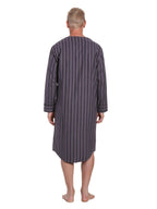 Mens Nightshirt - 100% Cotton Flannel Mens Nightshirts for Sleeping pajama-tops La Vie Bien Mens Nightshirt - 100% Cotton Flannel Mens Nightshirts for Sleeping