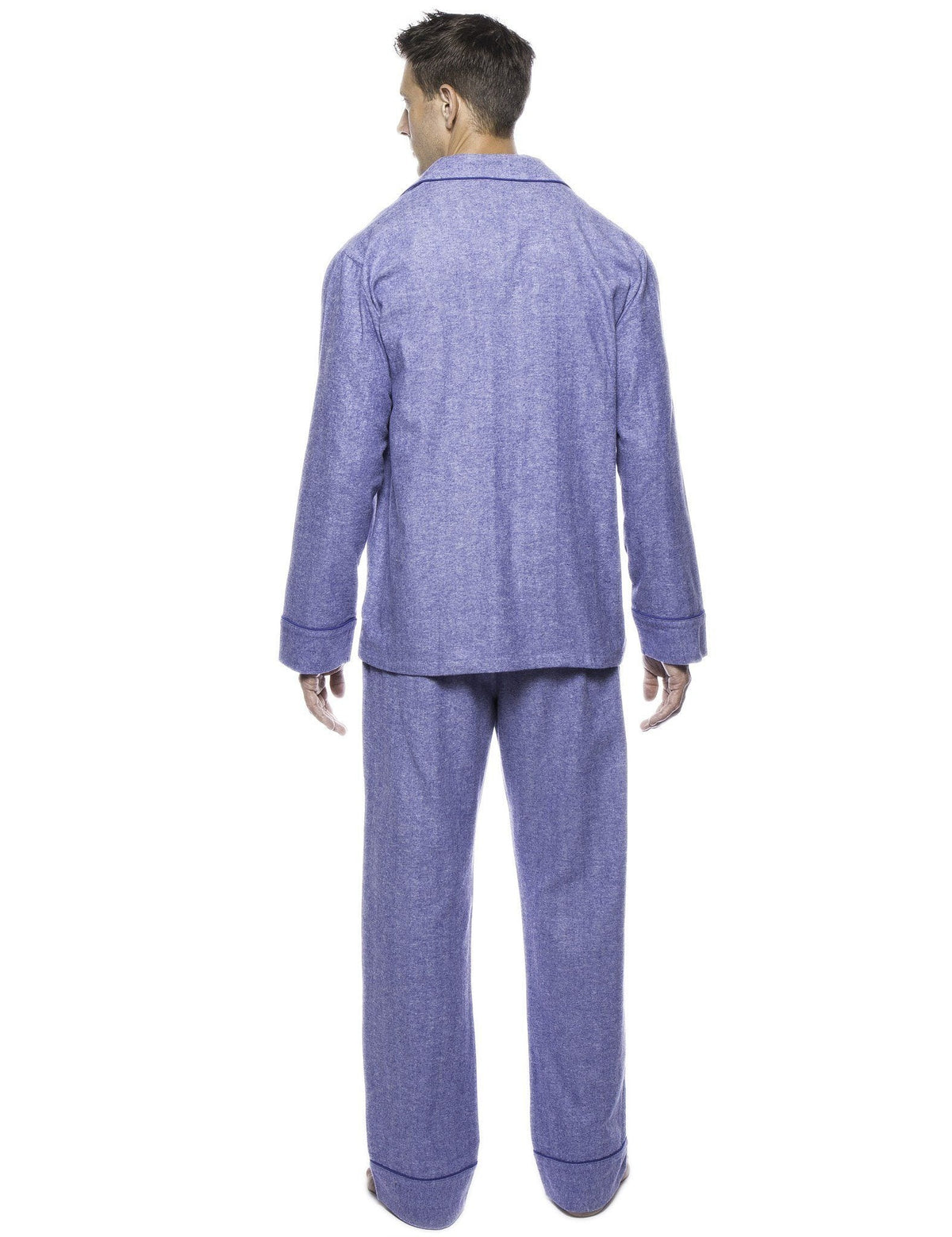 Men's Premium 100% Cotton Flannel Pajama Sleepwear Set pajama-sets La Vie Bien Men's Premium 100% Cotton Flannel Pajama Sleepwear Set