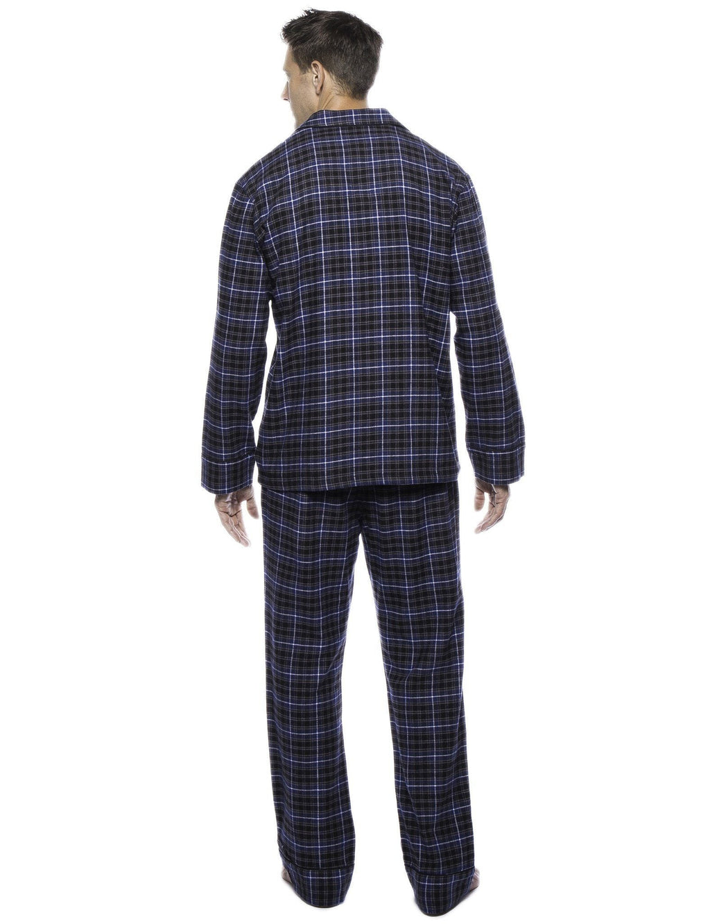 Men's Premium 100% Cotton Flannel Pajama Sleepwear Set pajama-sets La Vie Bien Men's Premium 100% Cotton Flannel Pajama Sleepwear Set