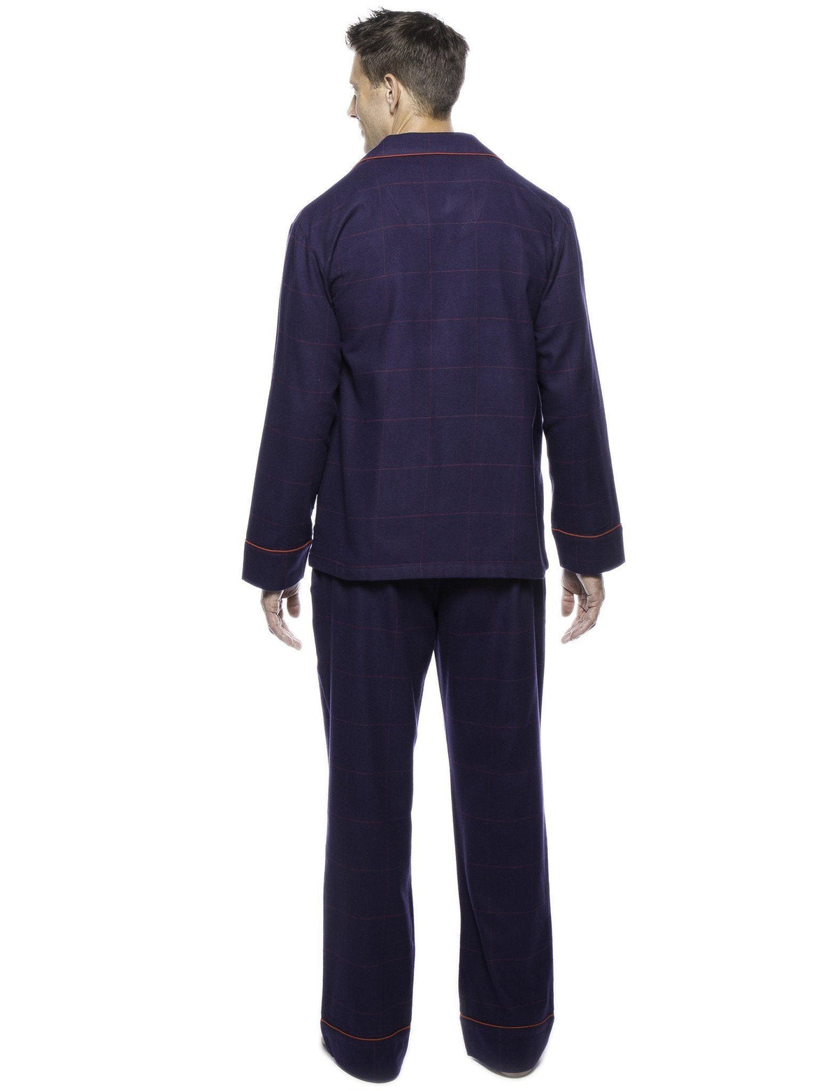 Men's Premium 100% Cotton Flannel Pajama Sleepwear Set pajama-sets La Vie Bien Men's Premium 100% Cotton Flannel Pajama Sleepwear Set