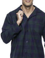 Men's Premium 100% Cotton Flannel Pajama Sleepwear Set pajama-sets La Vie Bien Men's Premium 100% Cotton Flannel Pajama Sleepwear Set