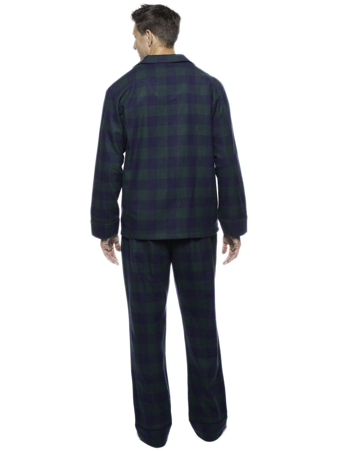 Men's Premium 100% Cotton Flannel Pajama Sleepwear Set pajama-sets La Vie Bien Men's Premium 100% Cotton Flannel Pajama Sleepwear Set