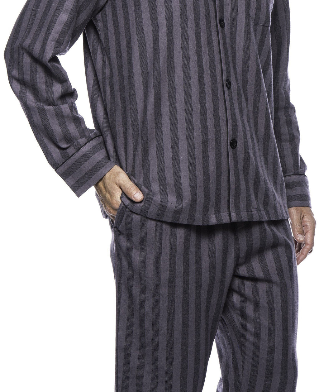 Men's Premium 100% Cotton Flannel Pajama Sleepwear Set pajama-sets La Vie Bien Men's Premium 100% Cotton Flannel Pajama Sleepwear Set